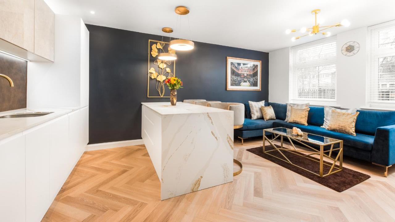 London'S Modern Nuance Apartment - Battersea Eksteriør billede